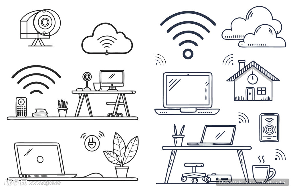 智能家居设备与网络元素