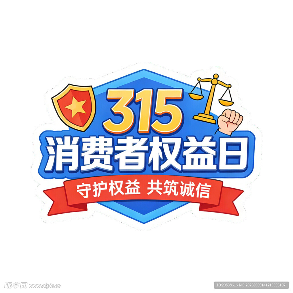 315消费者权益日标志