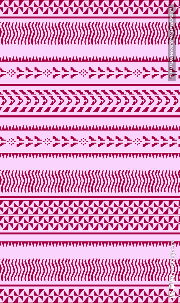 粉色几何图案针织纹理