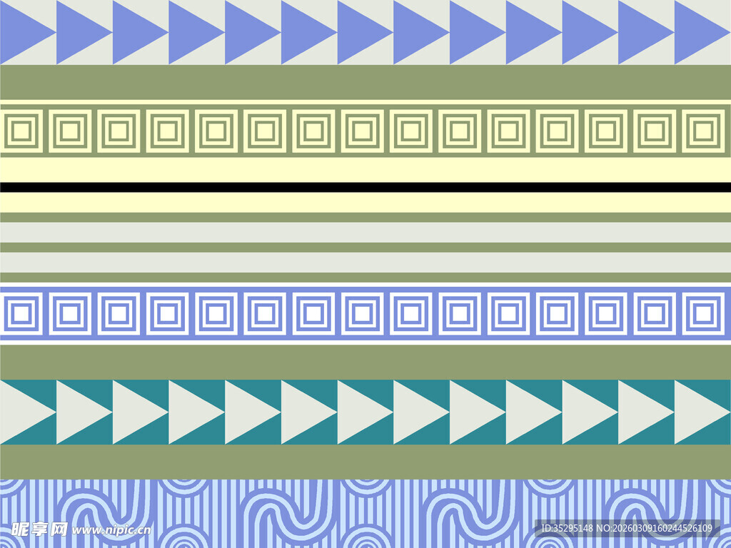 几何图案彩色条纹纹理