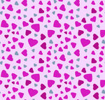 粉色心形图案背景纹理