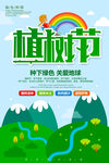 植树节宣传海报