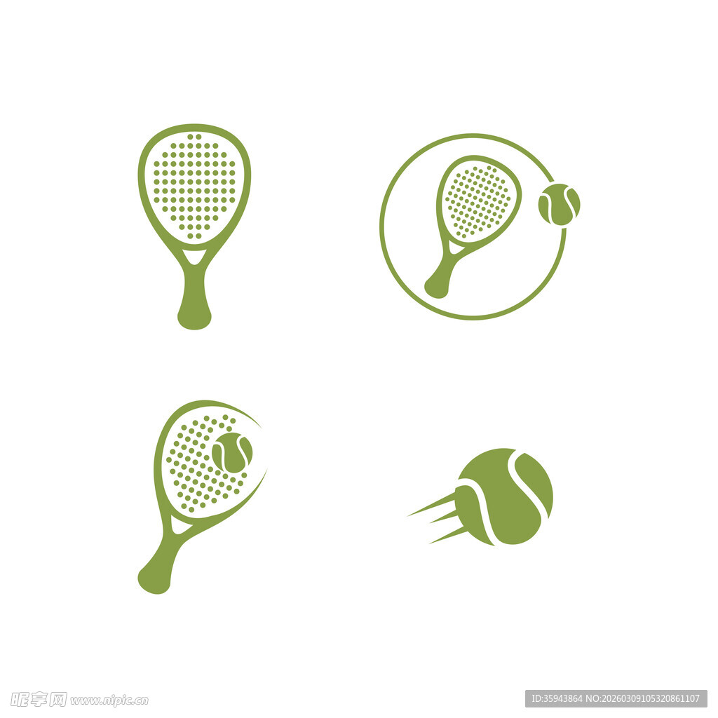 网球运动图标