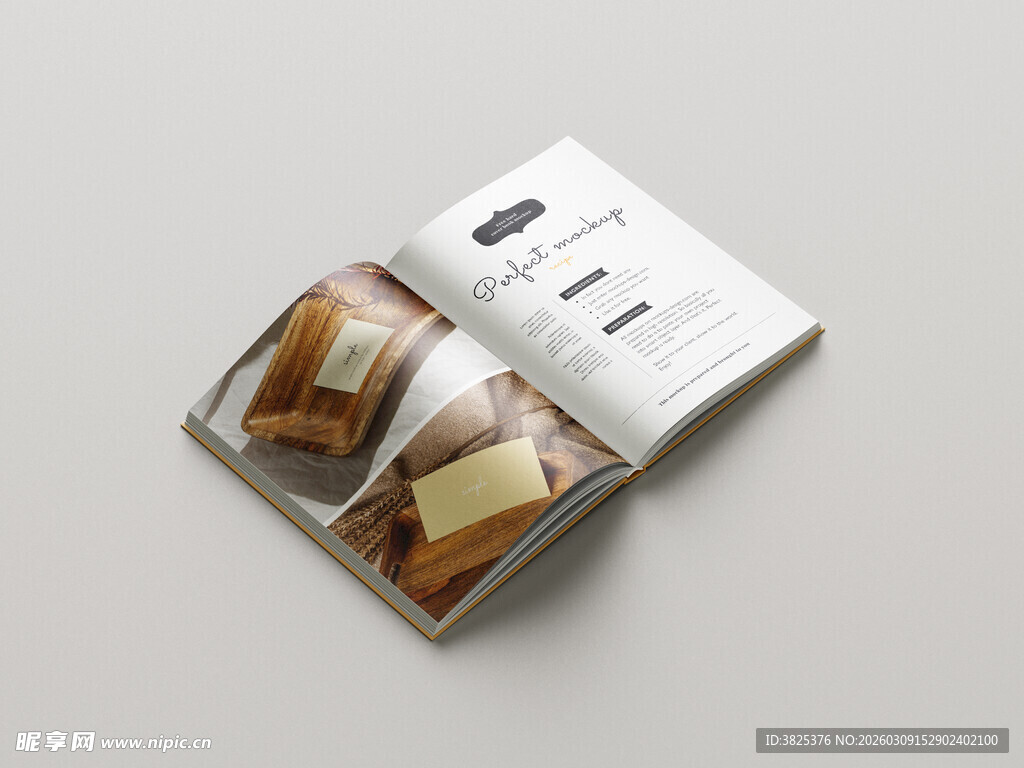 精美画册设计展示样机