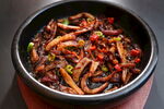 香辣美味的炒鱿鱼丝