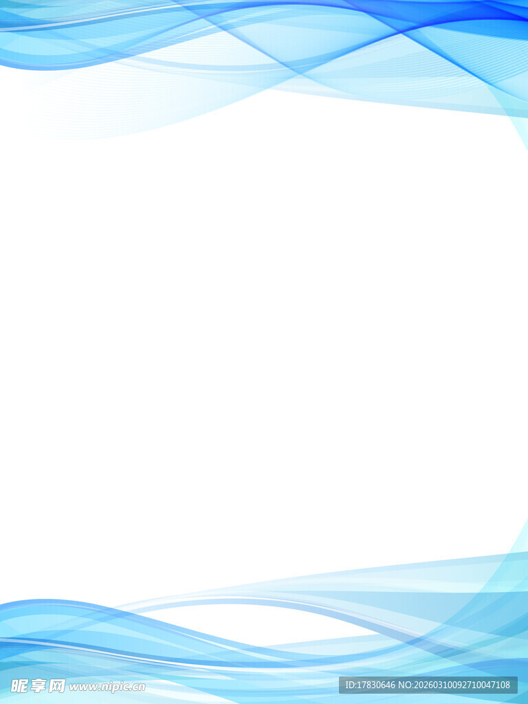 蓝色动感线条背景图