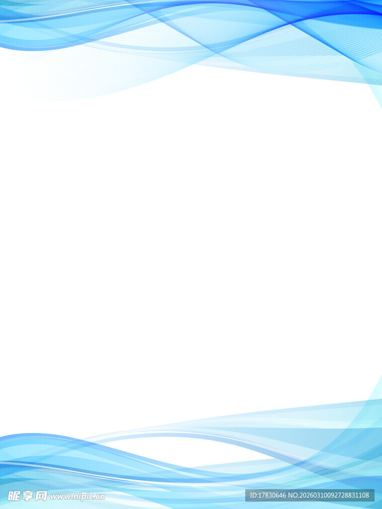 蓝色动感线条背景图