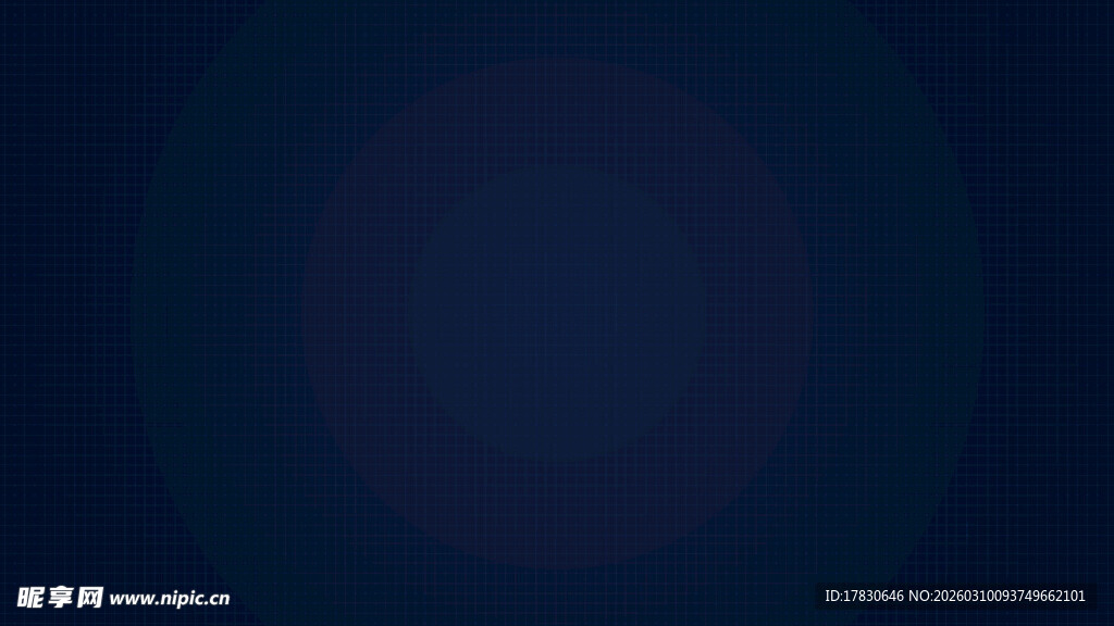 深蓝色渐变圆形背景图