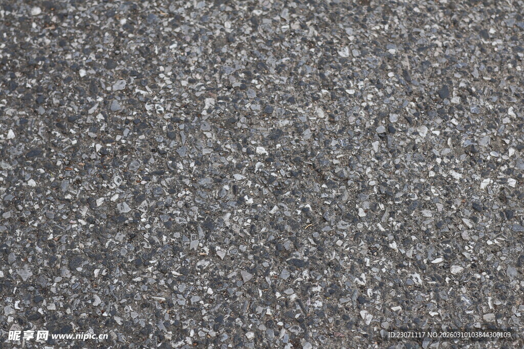 灰色地面砂石纹理