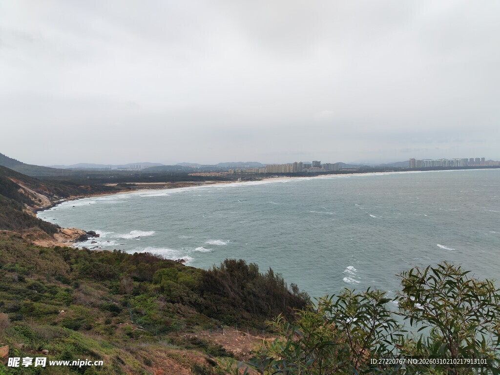 海岸风光 山海相依美景