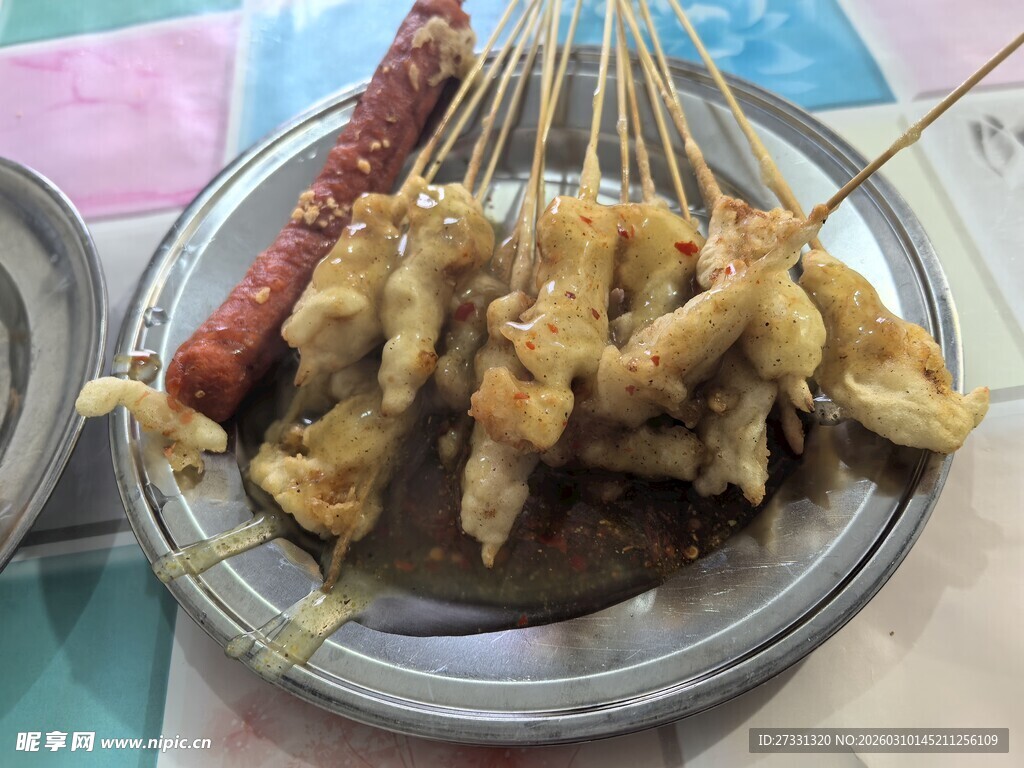 美味烤串诱人呈现