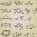 多样翅膀纹身图案设计