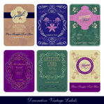 复古优雅标签设计集合