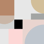 几何色块抽象图案背景