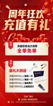 周年庆充值海报