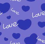 紫色爱心爱情图案背景