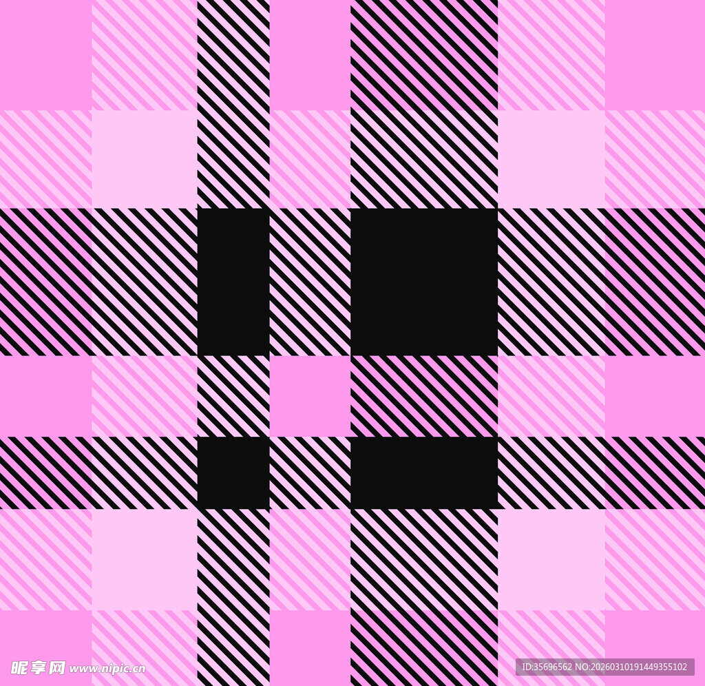 粉色格子图案背景
