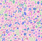 粉色碎花图案