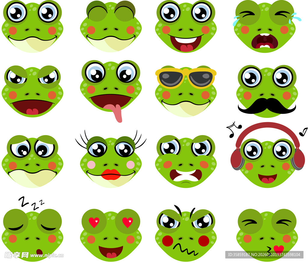 青蛙表情