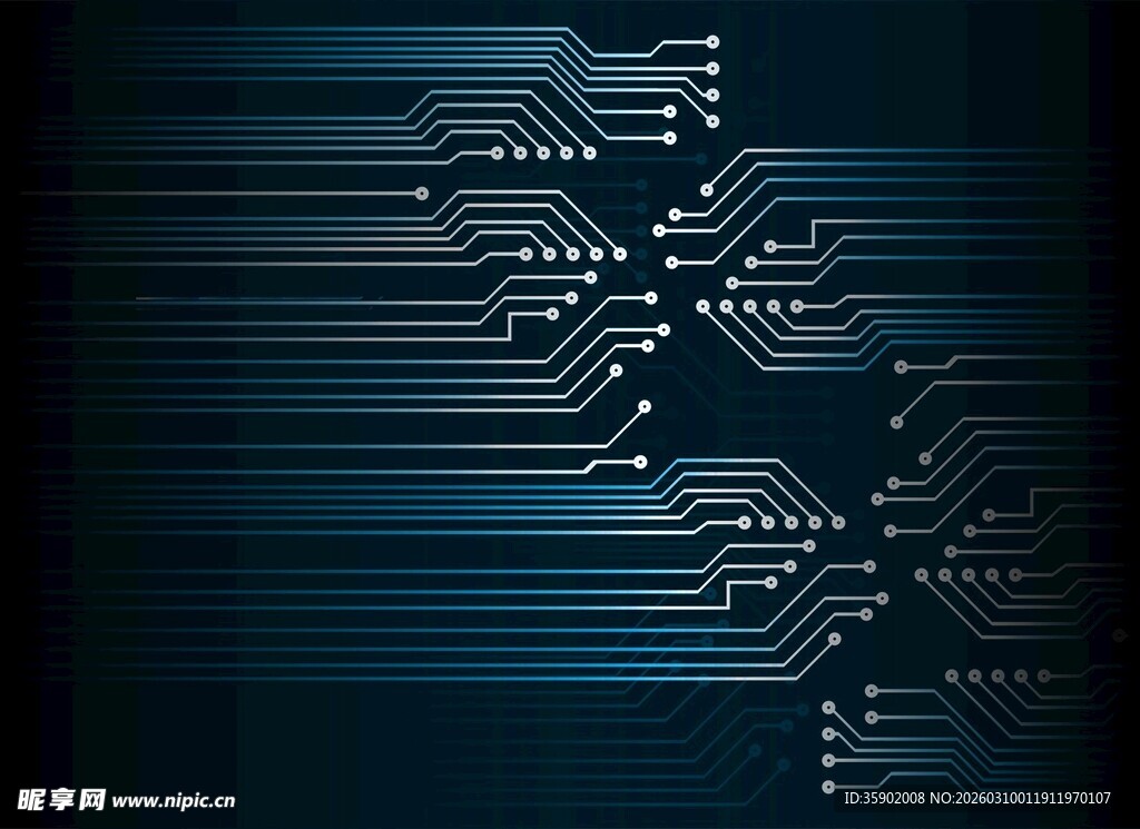 科技风电路板背景图案