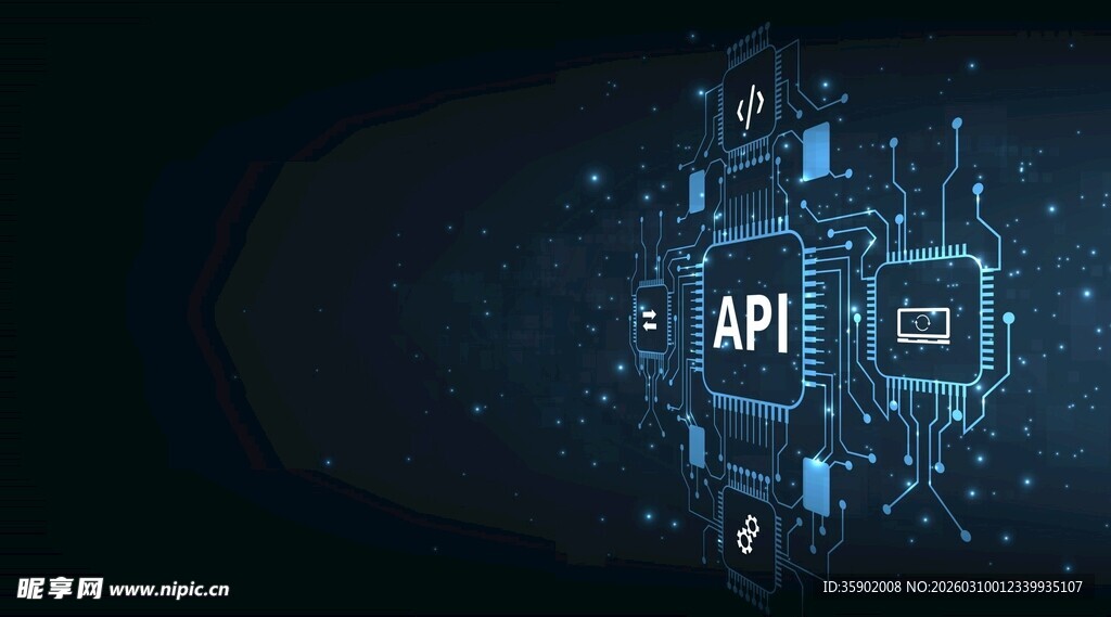 科技感API界面展示