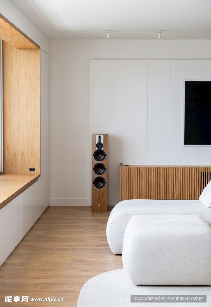 简约现代风的舒适客厅空间