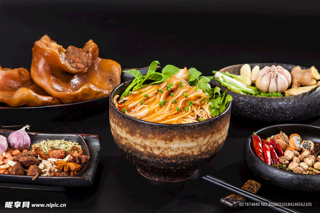 多样美味中式菜肴集锦