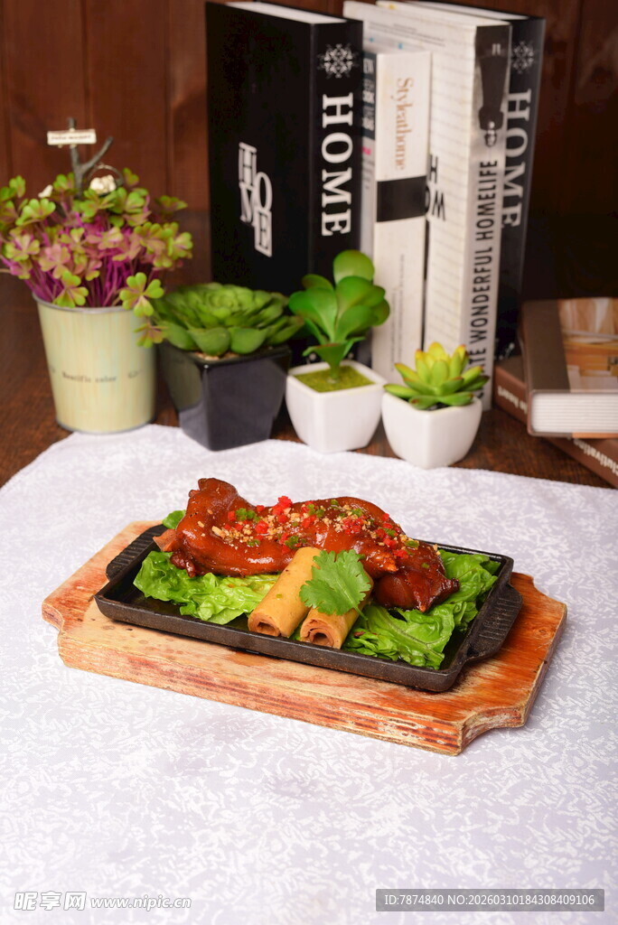 美味蔬菜烤肉拼盘