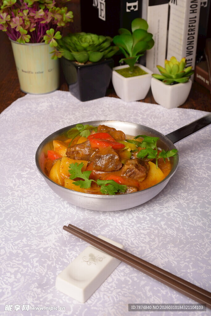 美味蔬菜炖锅 诱人佳肴