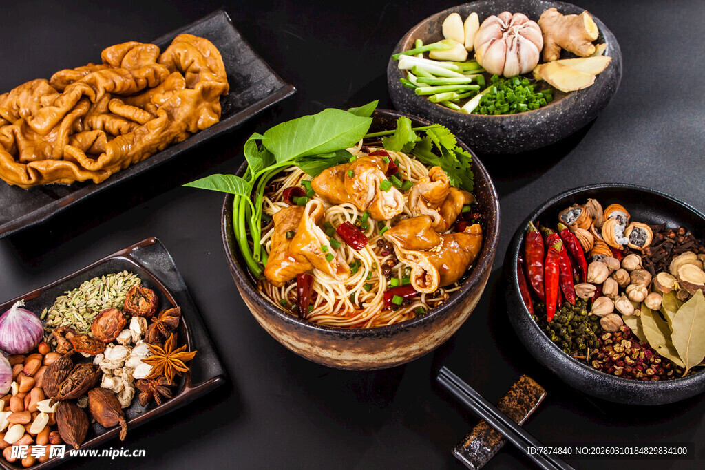 多样美味小吃齐聚一堂