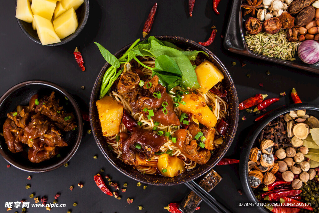 美味多样的特色中式菜肴