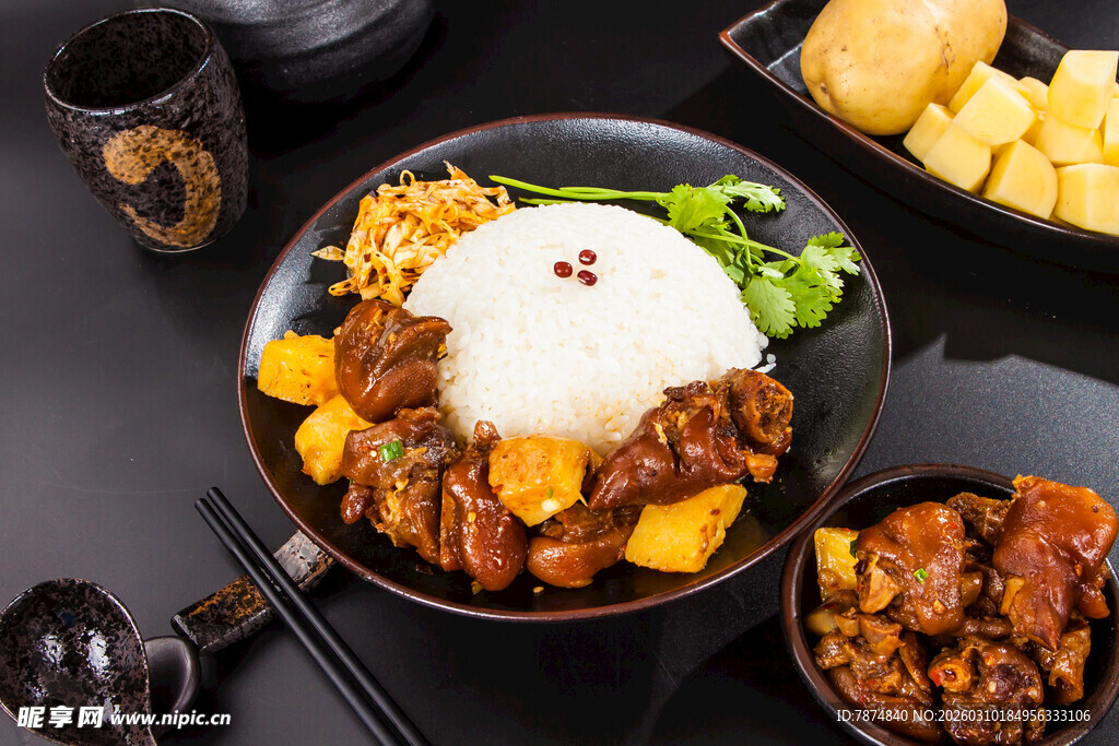 美味卤肉饭套餐