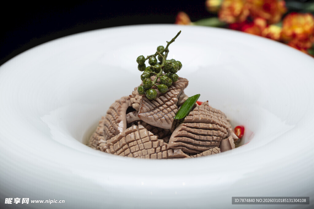 凉拌腰花 精致美味新体验