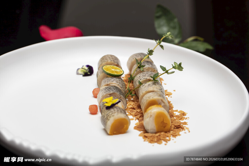 精致创意寿司摆盘