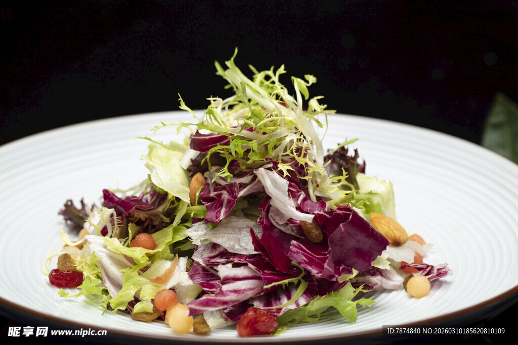 美味多彩蔬菜沙拉