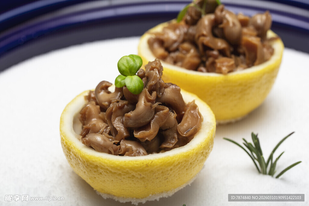 柠檬酿肉 清新美味小食