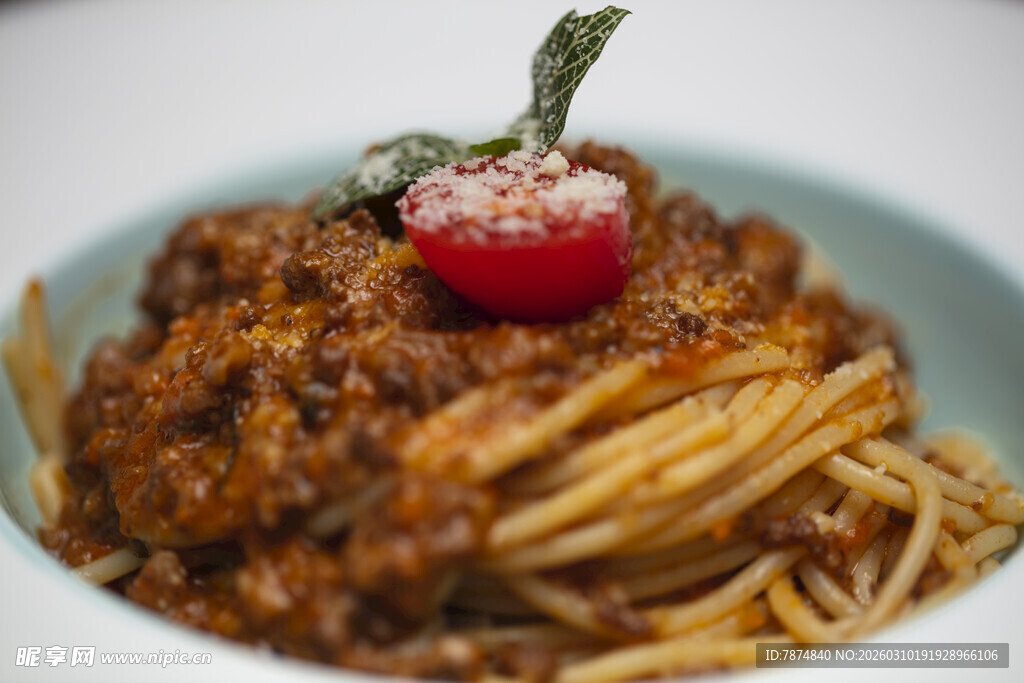 美味肉酱意大利面