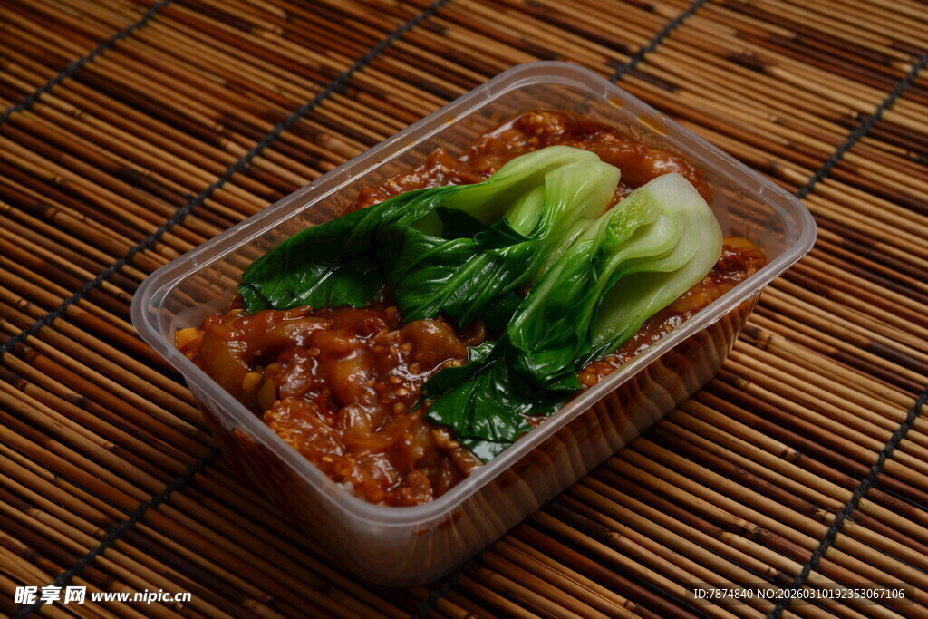 盒装美食 肉菜搭配餐