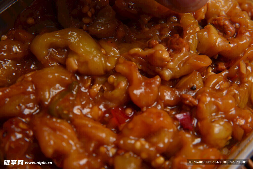 美味诱人的家常炒肉