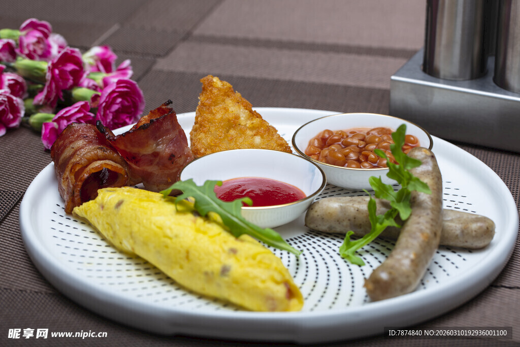 美味早餐拼盘 开启活力一天