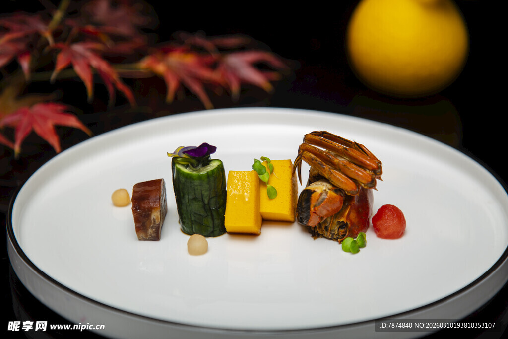 精致创意日式摆盘料理