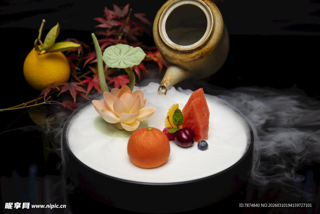 精致日式摆盘美食