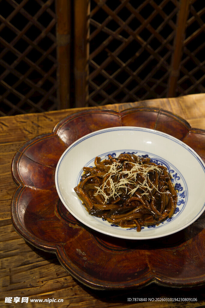 中式美食 盘中美味佳肴