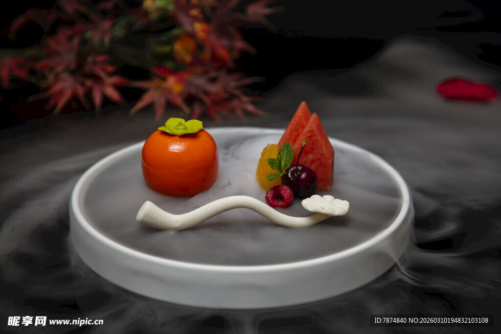 创意摆盘美食艺术展示