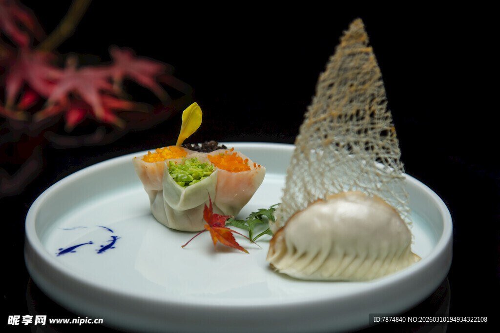 精致创意摆盘美食