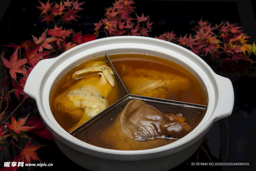 鸳鸯火锅 美味锅底诱人