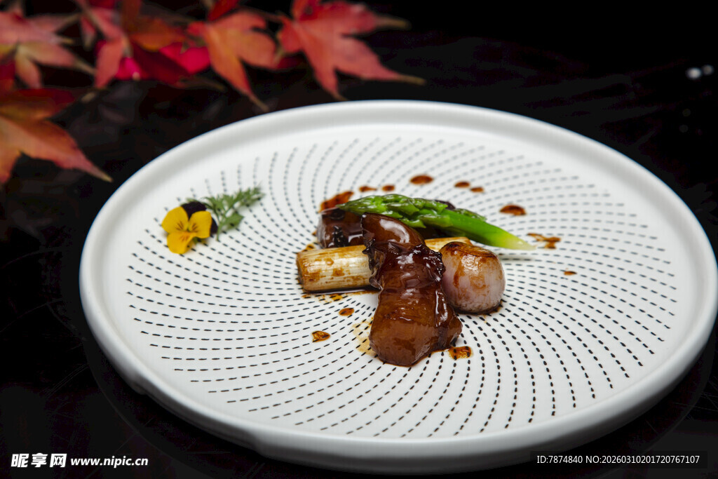 精致日式烤物摆盘