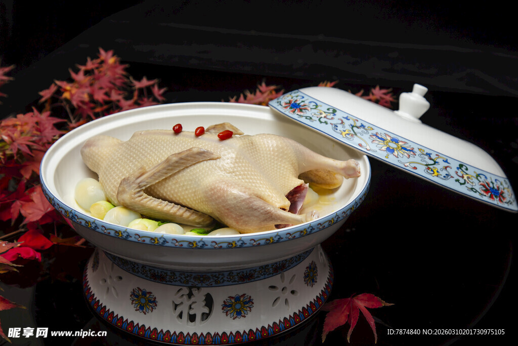 滋补鸡汤 美味养生佳肴