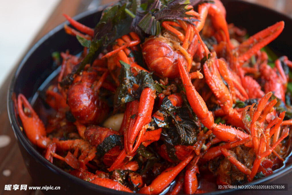 美味小龙虾 鲜香诱人