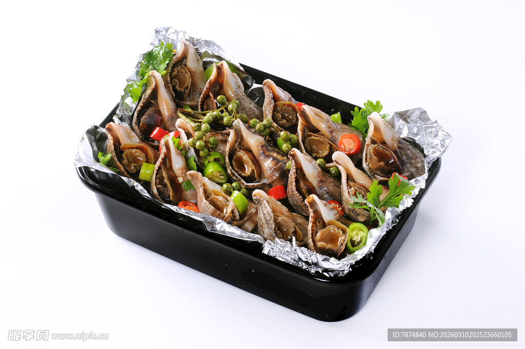 锡纸烤海鲜拼盘